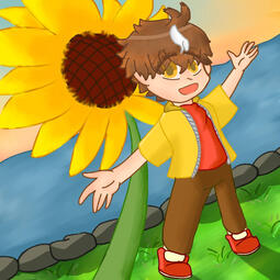 A better sample of this + detail background. (All commissions will be rendered and shaded)